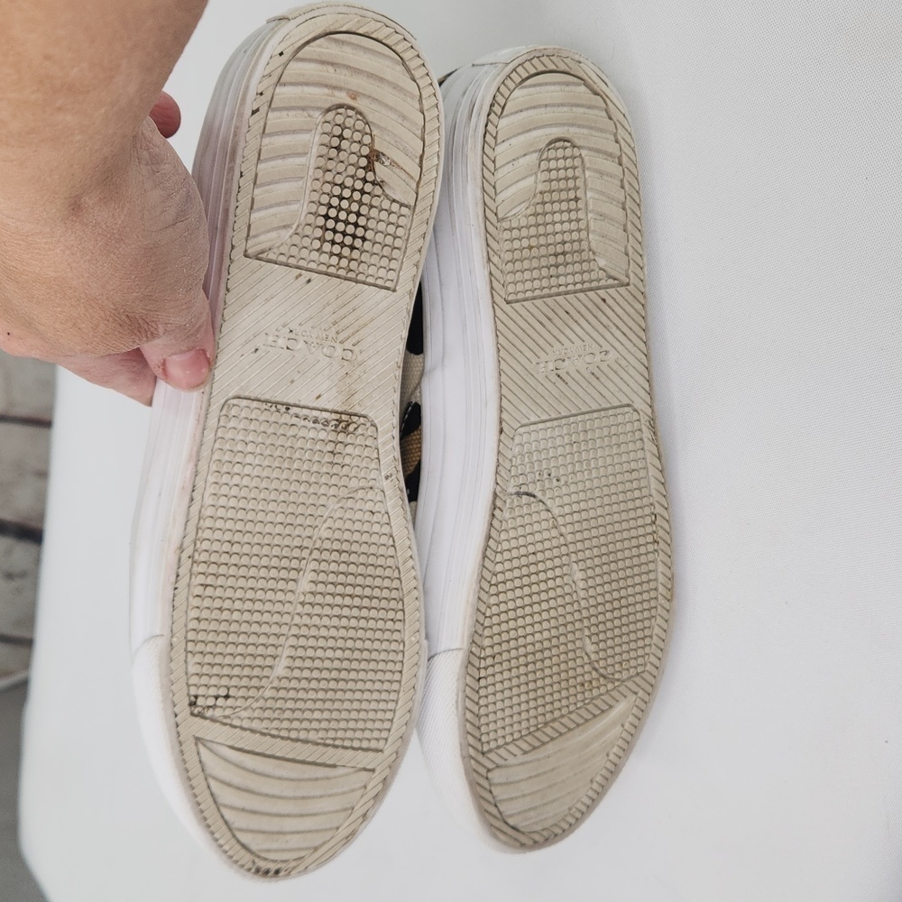 Coach Maggie‎ Slip on Canvas Sneakers - Picture 6 of 7